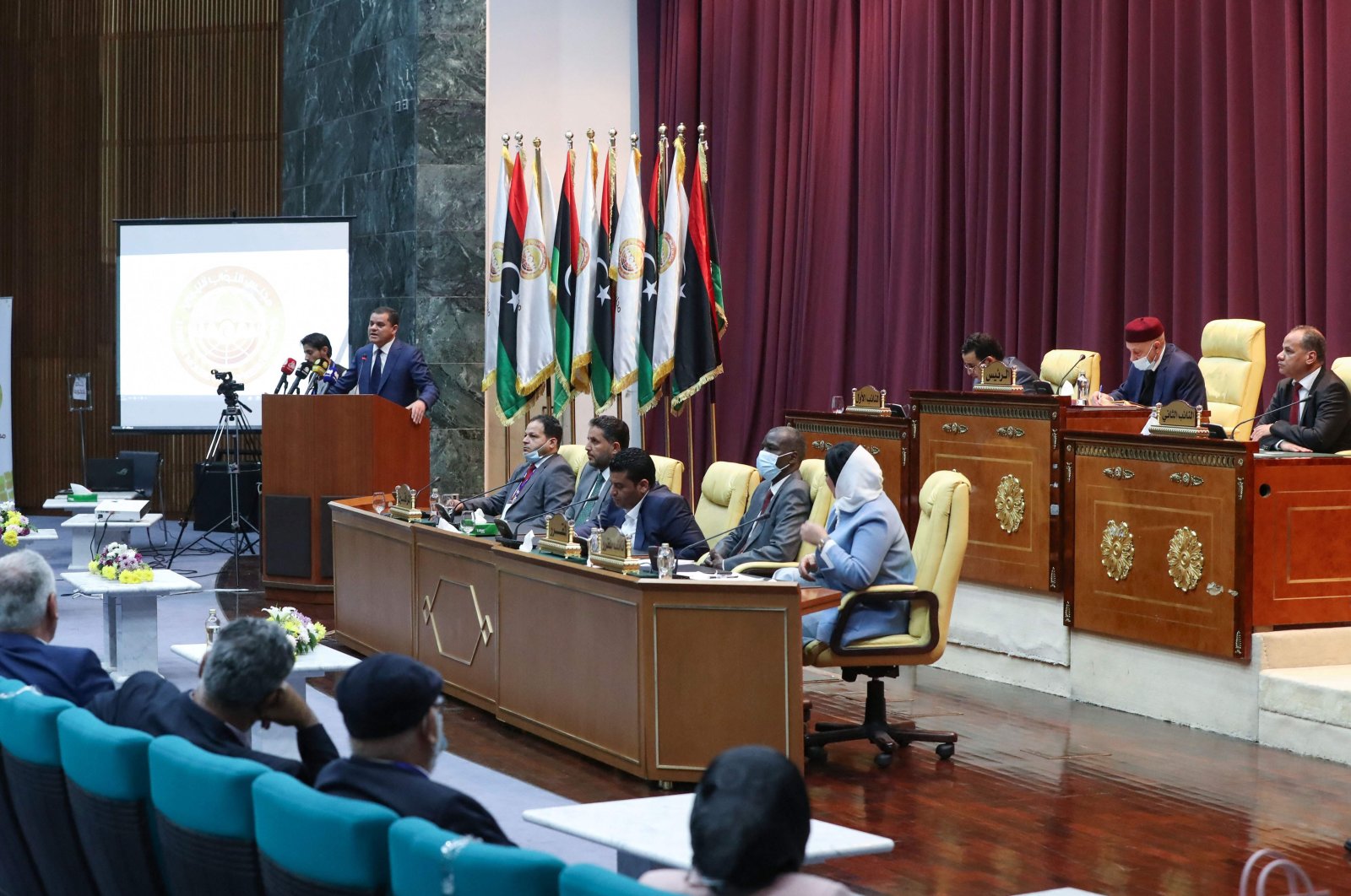 Libya's interim Prime Minister Dbeibah gets a vote on
