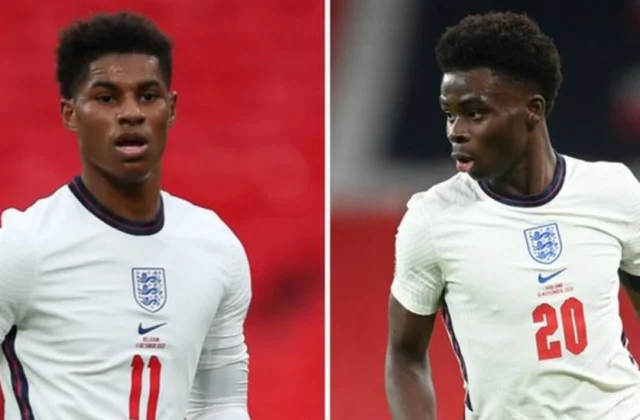 Marcus Rashford & Bukayo Saka Oo Ugu Danbeyn Laga