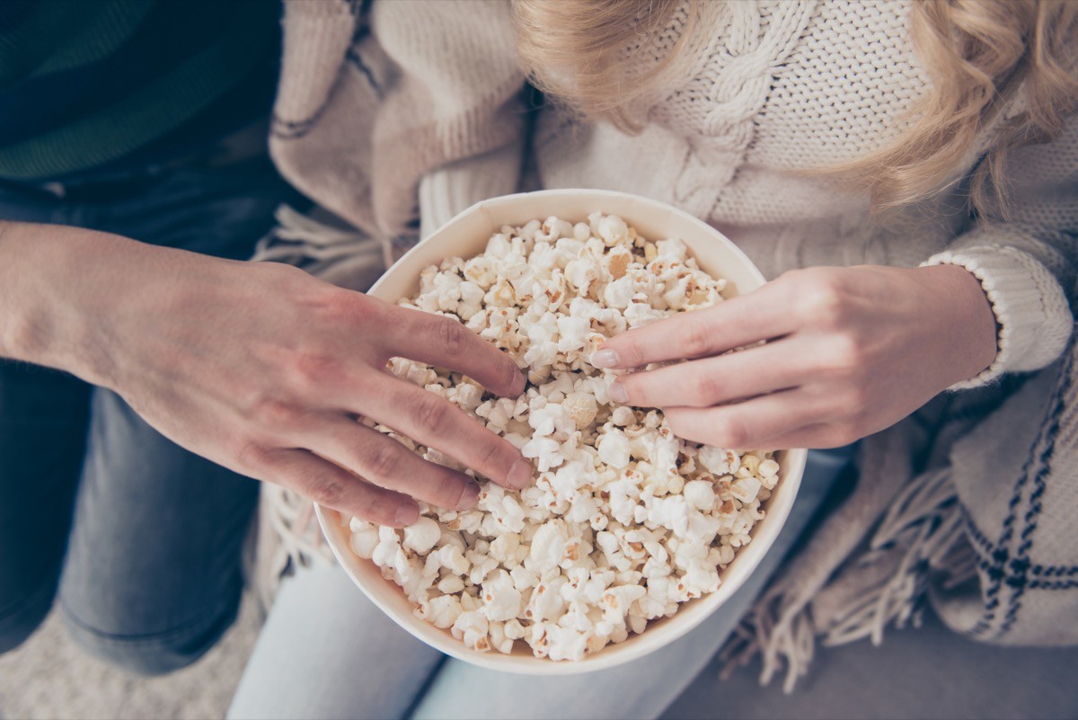 #1 Major Side Effect of Eating Popcorn, Says Science Research
