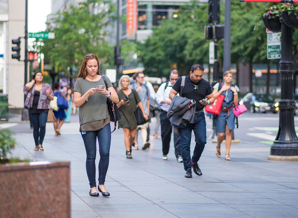 One factor it is best to by no means do while you stroll, says