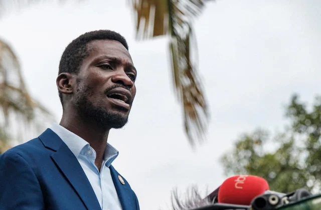 Opponent Bobi Wine urges Ugandans to get up