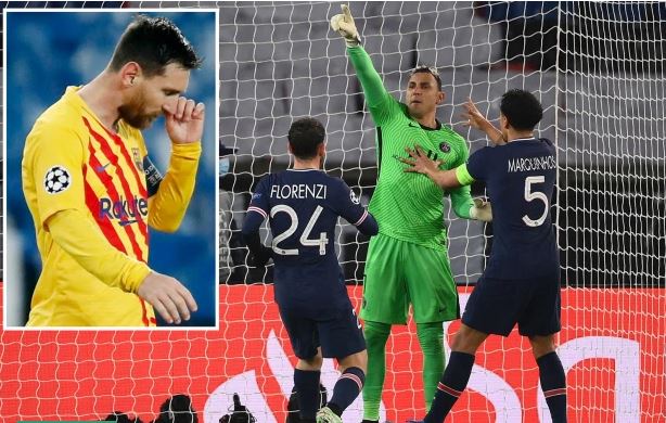 PSG ayaa garaacday Barcelona kulankii Champions League