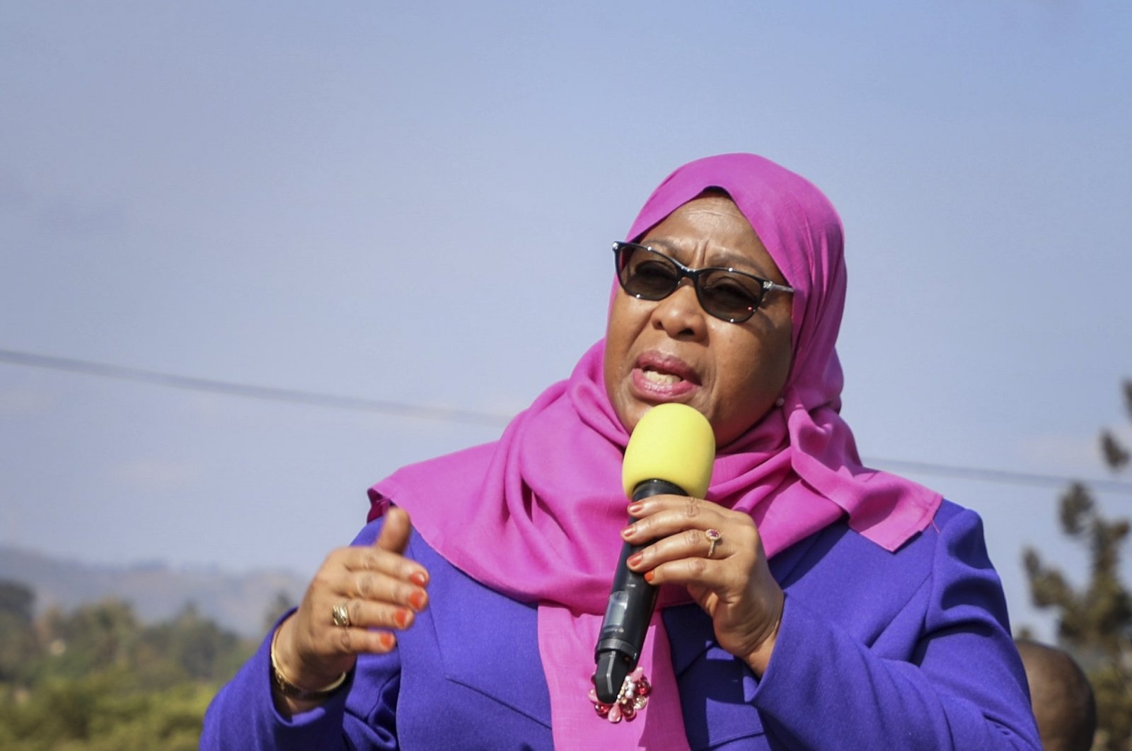 Samia Suluhu Hassan swore in as Tanzania’s first