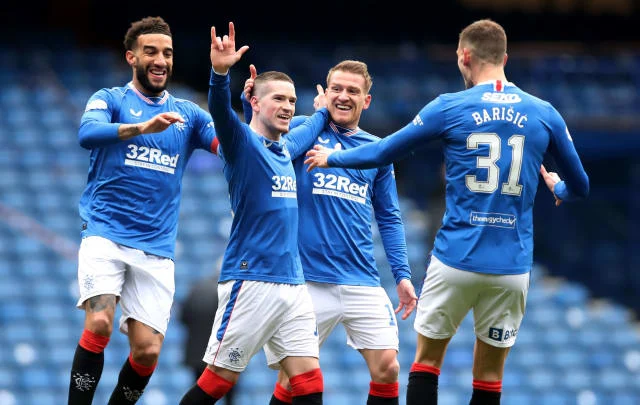 Statistics behind Rangers Scottish Premiership title