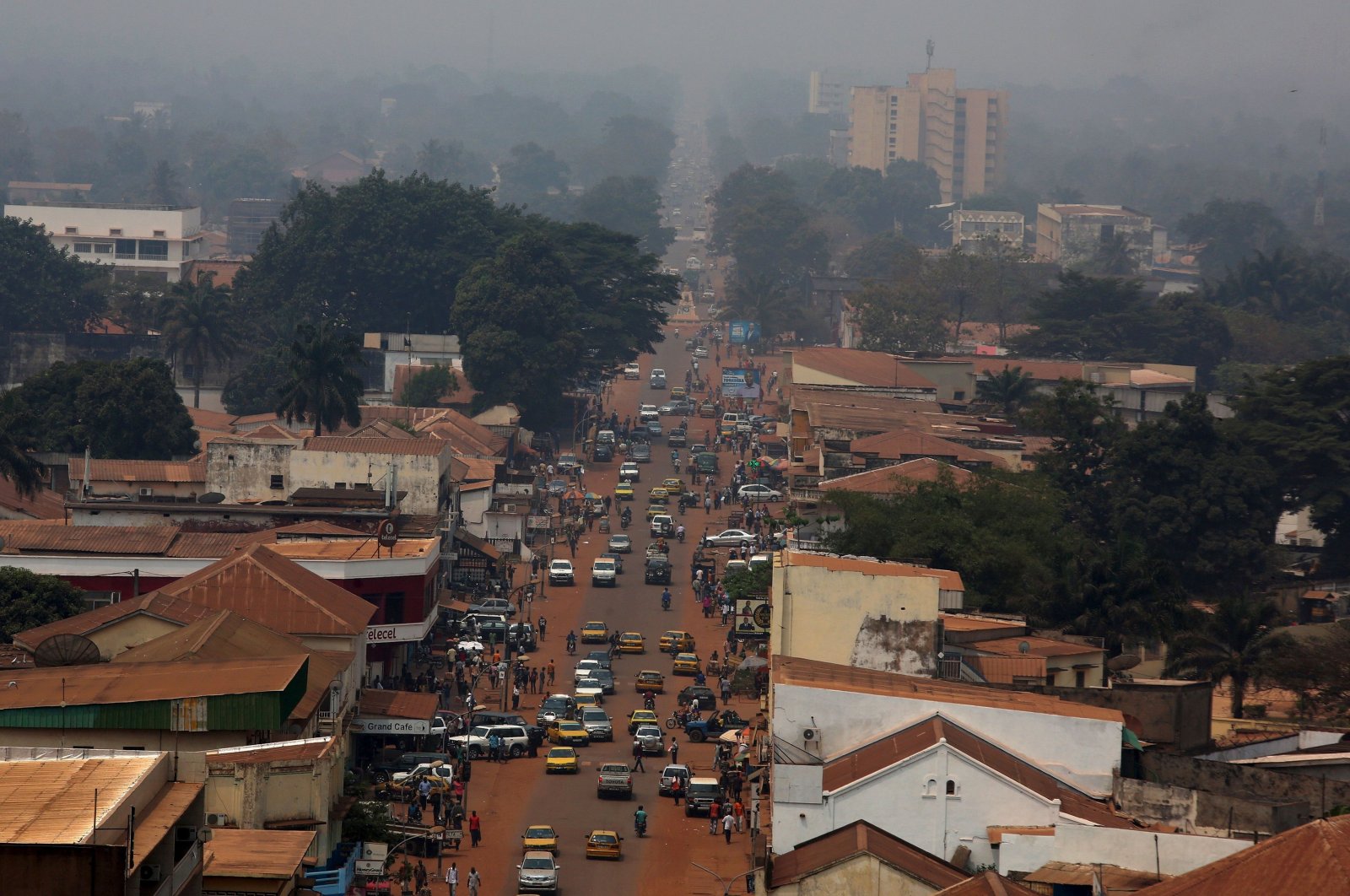 The Central African Republic is voting under pressure