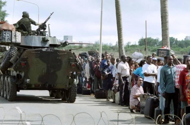 Thirty years after the Civil Battle, Sierra Leone