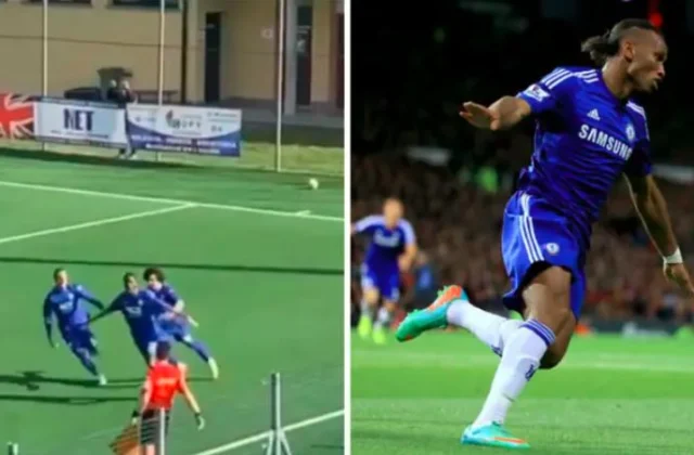VIDEO: Wiilka Didier Drogba Oo Dhaliyay Goolkiisii
