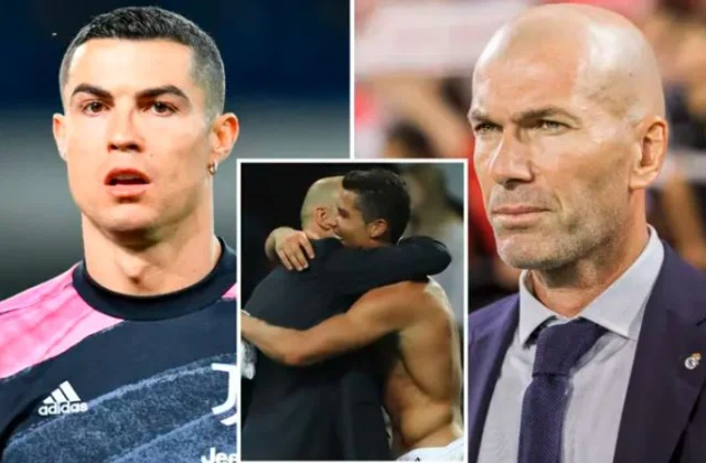 Zinedine Zidane ayaa yidhi Cristiano Ronaldo