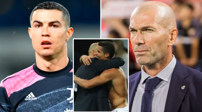 Zinedine Zidane ayaa yidhi Cristiano Ronaldo