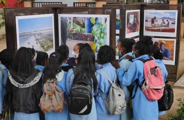 an exhibition on the work of small-scale fishermen