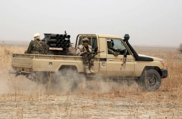 the Chadian battalion has arrived on the border