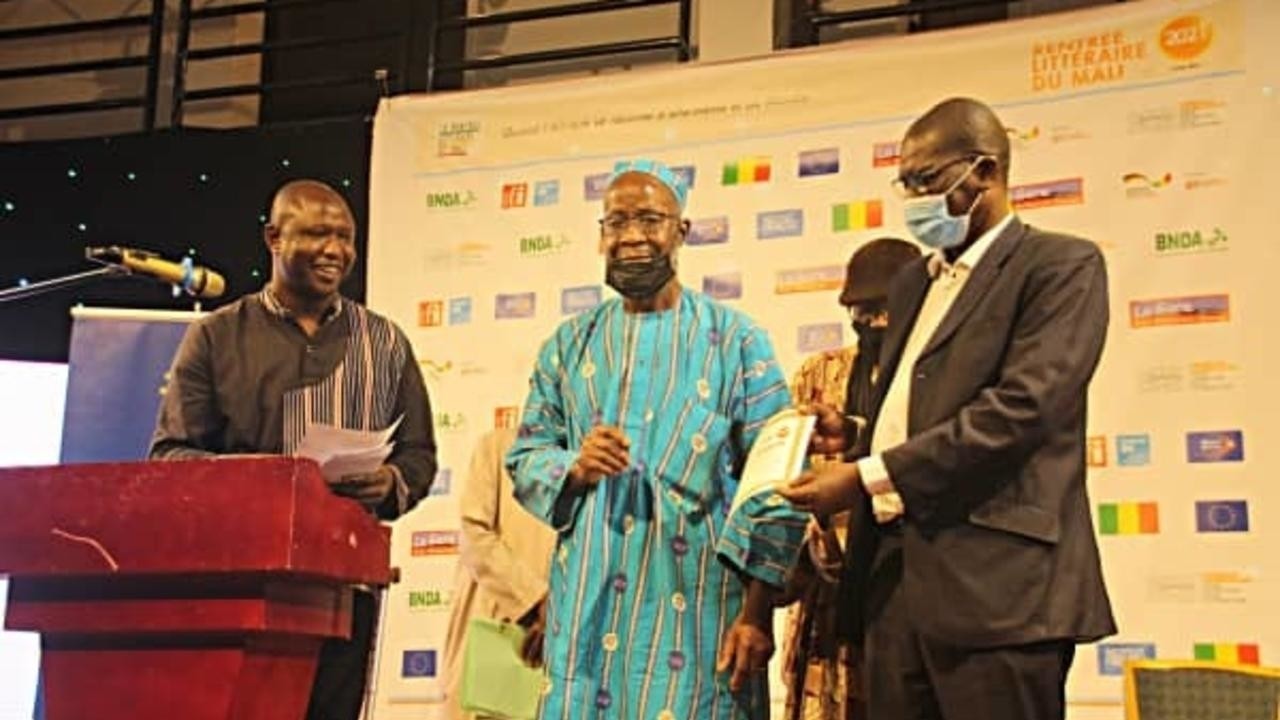 the first novel prize for Chab Toure