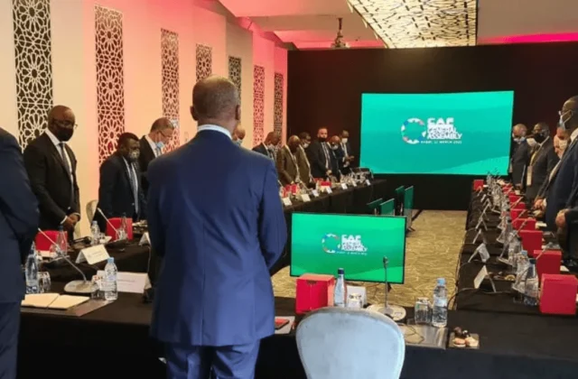 the new Secretary General of the CAF and