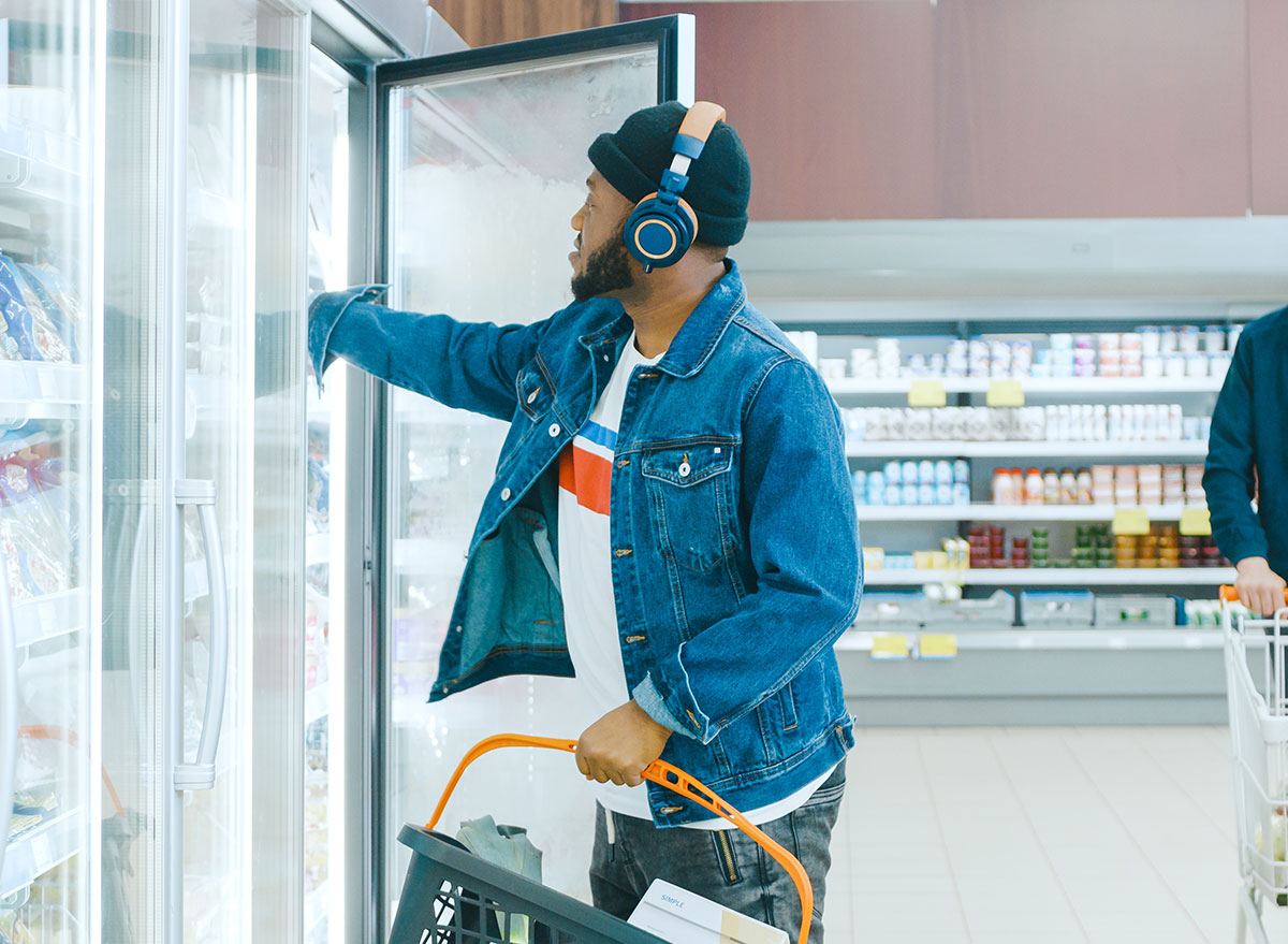 food shopping headphones