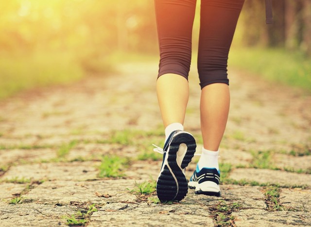 woman walking