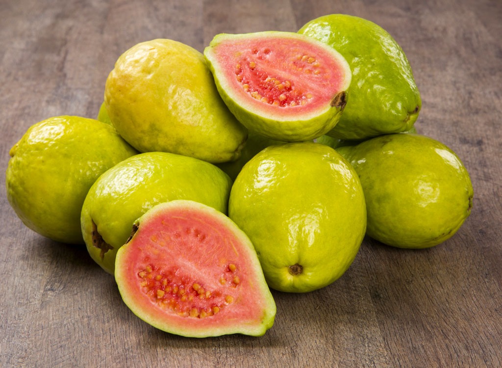 sliced guava