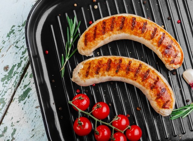 chicken sausage grill