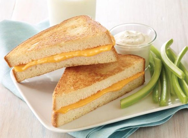 grilled cheese lunch