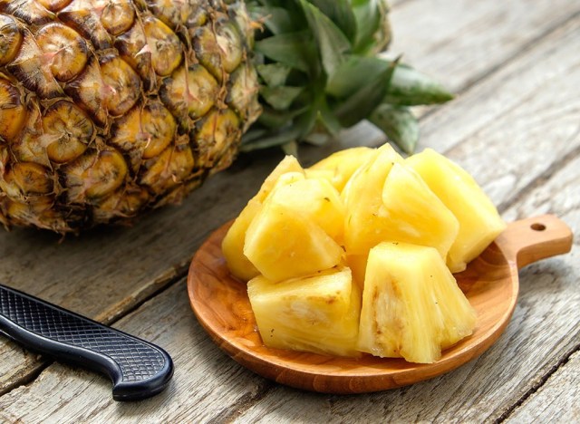 pineapple chunks