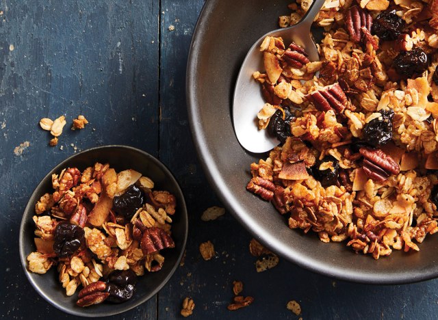 honey pecan cherry granola