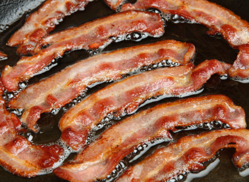 45 worst breakfast mistakes for your waistline » get latest news from horn of africa greasy bacon frying in oil in a pan