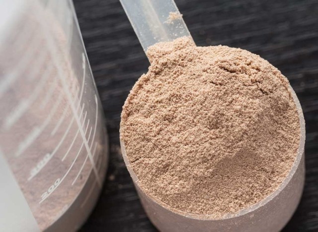 Chocolate protein powder