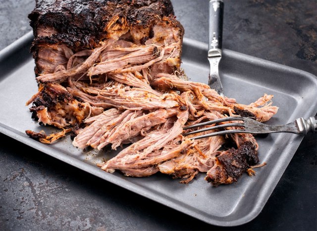 pulled pork barbecue