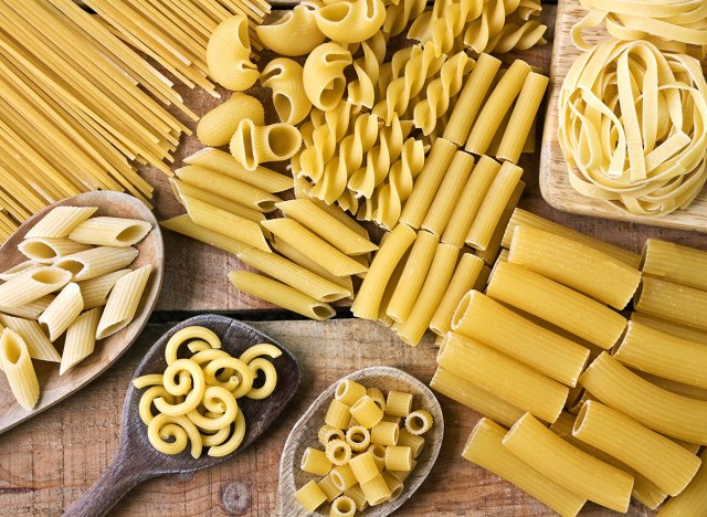 variety of pasta