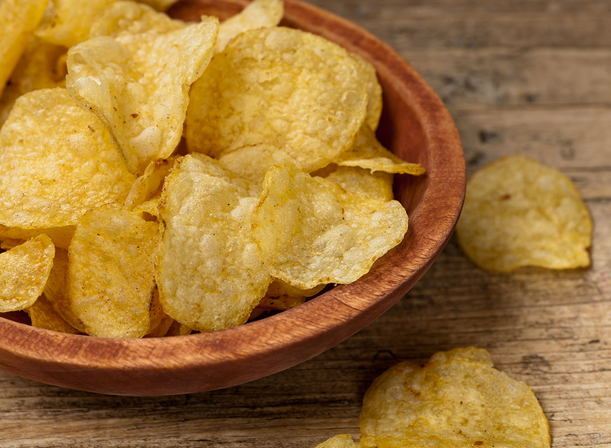 baked potato chips