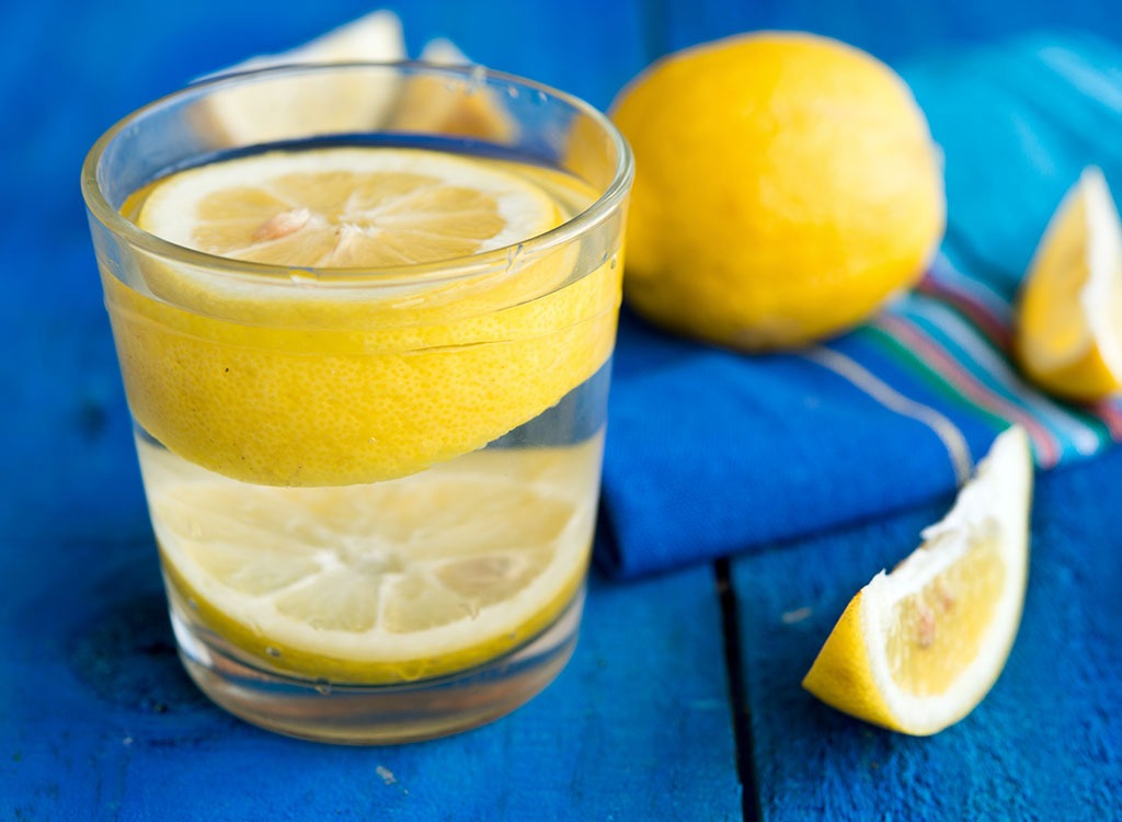 lemon water