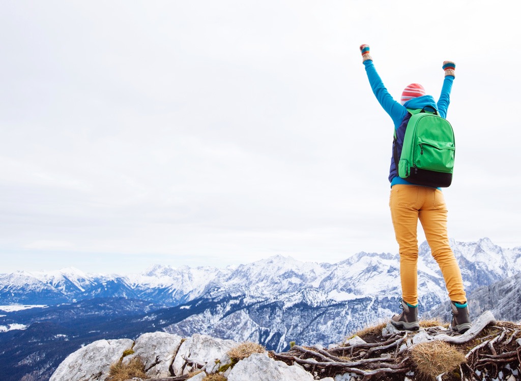 the 30 worst cookie mistakes you're making 156 mountain climber cheering at top of mountain