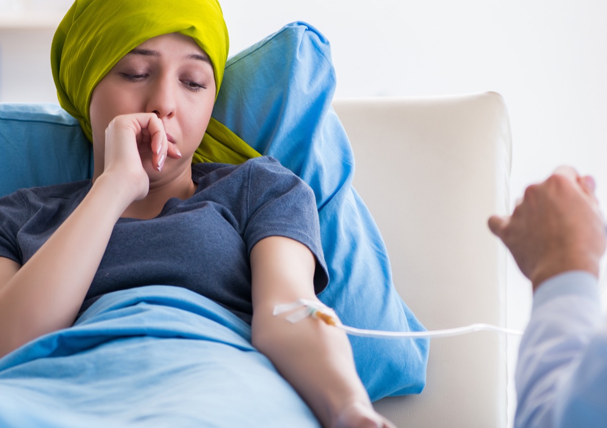 the #1 reason you shouldn't be drinking wine every day 26 cancer patient visiting doctor for medical consultation