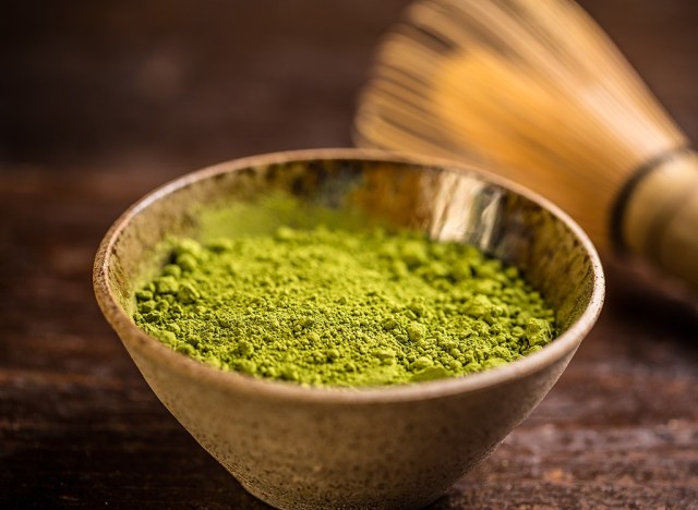 matcha powder - foods for energy