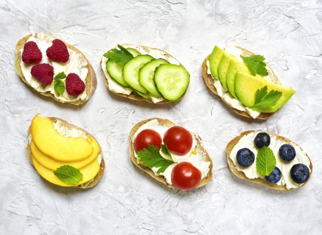 ricotta toast toppings - foods for energy