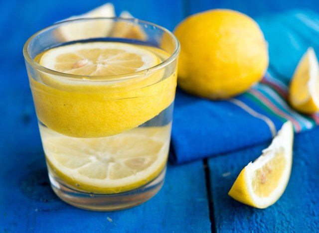 lemon water