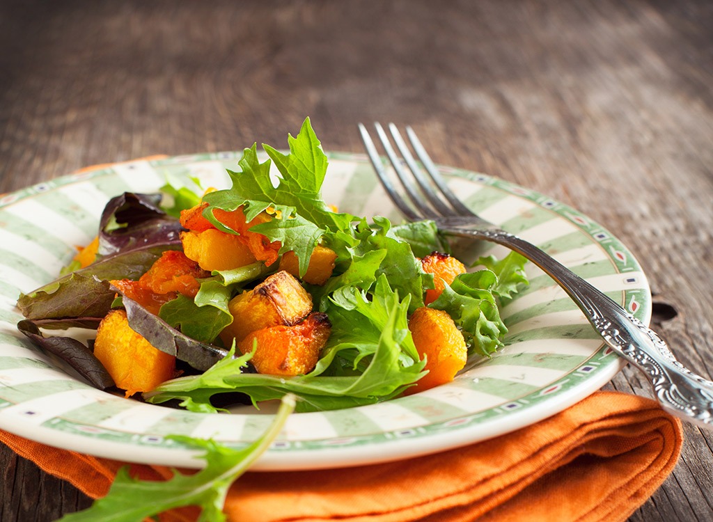 pumpkin salad avoid these veggies flat happy belly