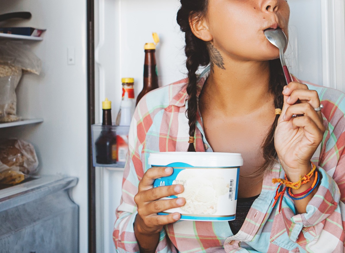 What Occurs When You Eat Ice Cream Each Day, Says Science