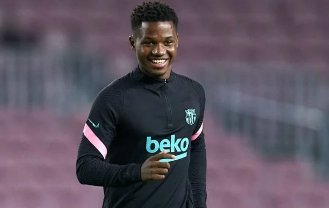 Ansu Fati is finally making progress with knee injury