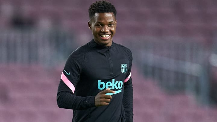 Ansu Fati is finally making progress with knee injury