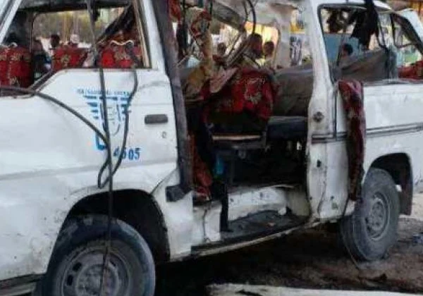 At least 17 killed in Somalia as the bus runs over the bomb