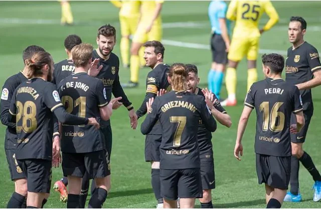 Barcelona Oo Guul Kasoo Gaartey 10 Ciyaartoy Oo Villarreal Ah, Soona