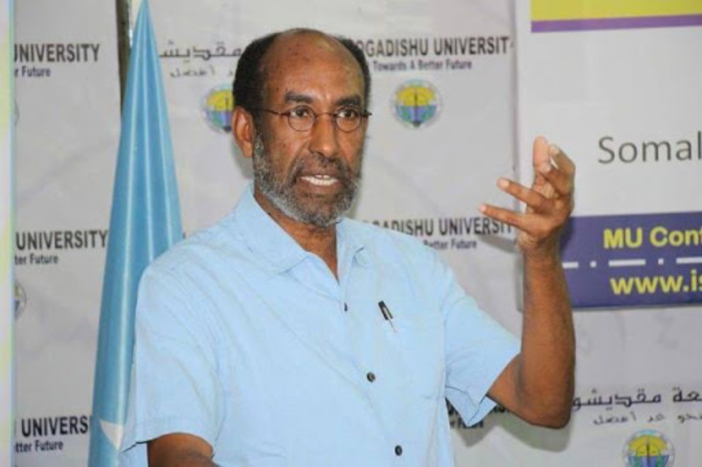 Prof. Cabdi Ismaaciil: “Ma jirto doorasho uu xukumo musharrax tartamaaya”.