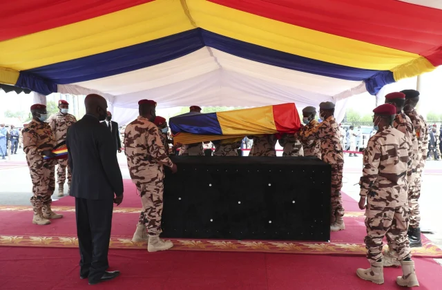 Chad holds funeral for killed President Deby Mitt