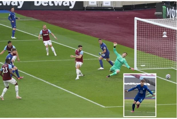 Chelsea Oo Si Buuxda Ugu Fadhiisatay Kaalinta 4aad, West Ham Oo