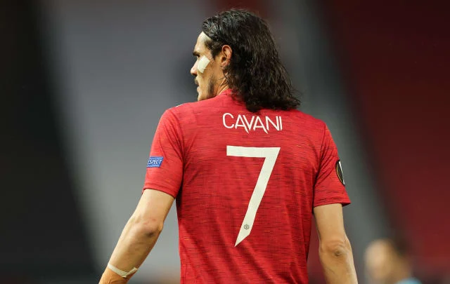 Edinson Cavani has determined to remain at Man Utd
