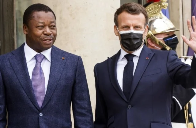 Emmanuel Macron receives Faure Gnassingbé for