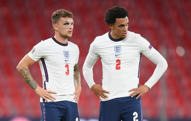 England Right-back option – Ranked