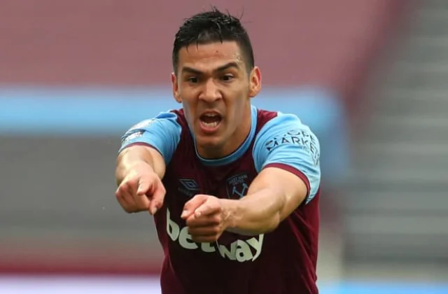 Fabian Balbuena crimson card chosen by FA