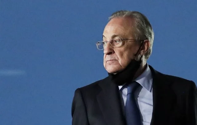 Florentino Perez claims it is “impossible” to sign Kylian Mbappe and Erling Haaland without Super League money