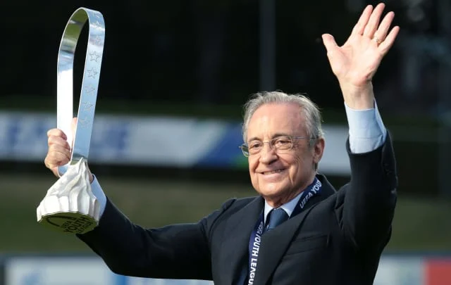 Florentino Perez claims that the Super League will save clubs financially